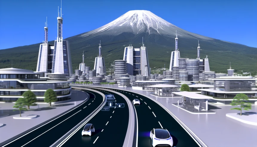 Toyota Initiates Construction of Smart City at the Base of Mount Fuji