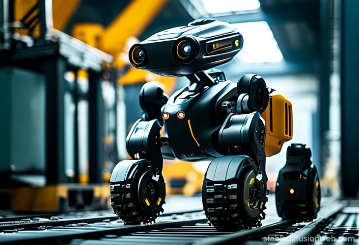 Unitree B2-W: A Hybrid Robot with Wheels and Legs