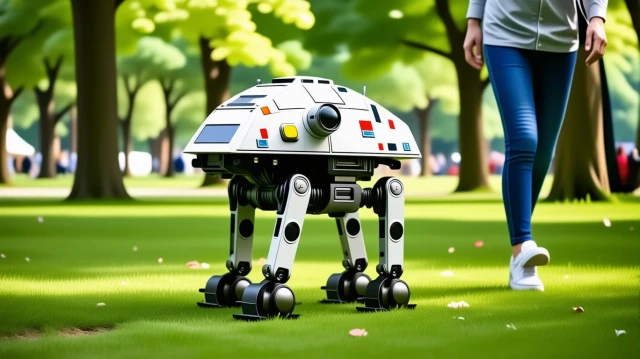 Piaggio&#8217;s Star Wars-Inspired G1T4-M1N1 Robot: A Niche Gadget with Galactic Charm