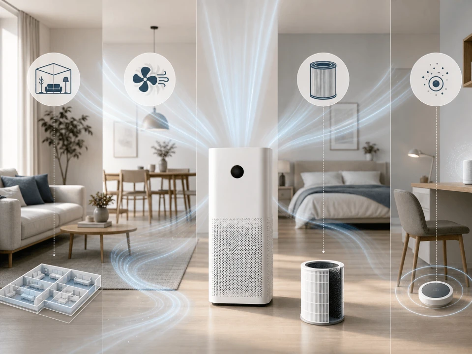 How to Choose a Xiaomi Air Purifier: CADR, Room Size, Filters and Smart Features