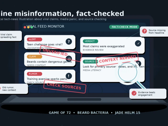 What Was Fake Online in May 2015: Game of 72, Beard Bacteria and Jade Helm 15
