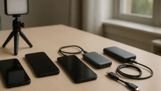 Smartphones for Video Creators: Camera, Storage, and Battery Headroom