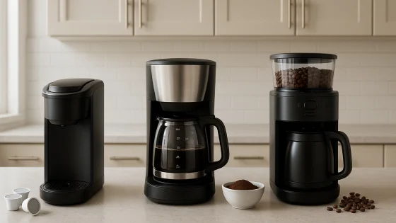 Coffee Makers for Pods, Grounds, or Whole Beans?