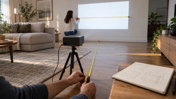 Smart Projectors With a Listed Throw Ratio for Measuring Before You Buy