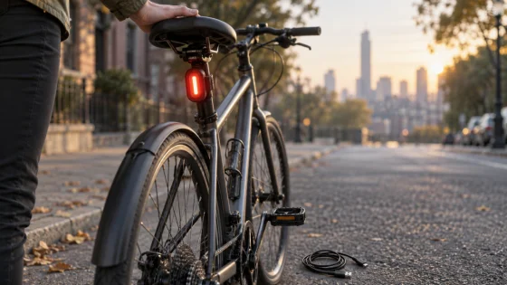 Smart Brake-Sensing Bike Tail Lights for Everyday Riders