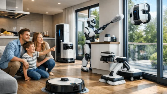 AI cleaning robots