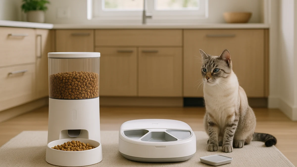 Automatic Pet Feeders for Wet Food vs. Dry Kibble