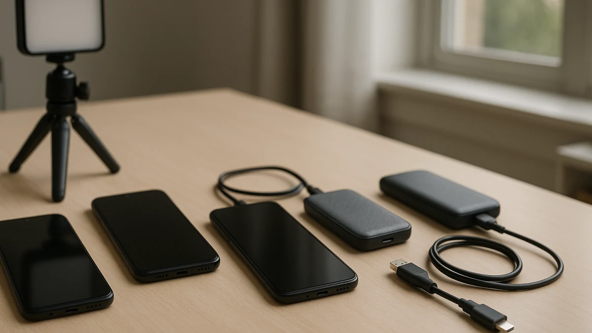 Smartphones for Video Creators: Camera, Storage, and Battery Headroom