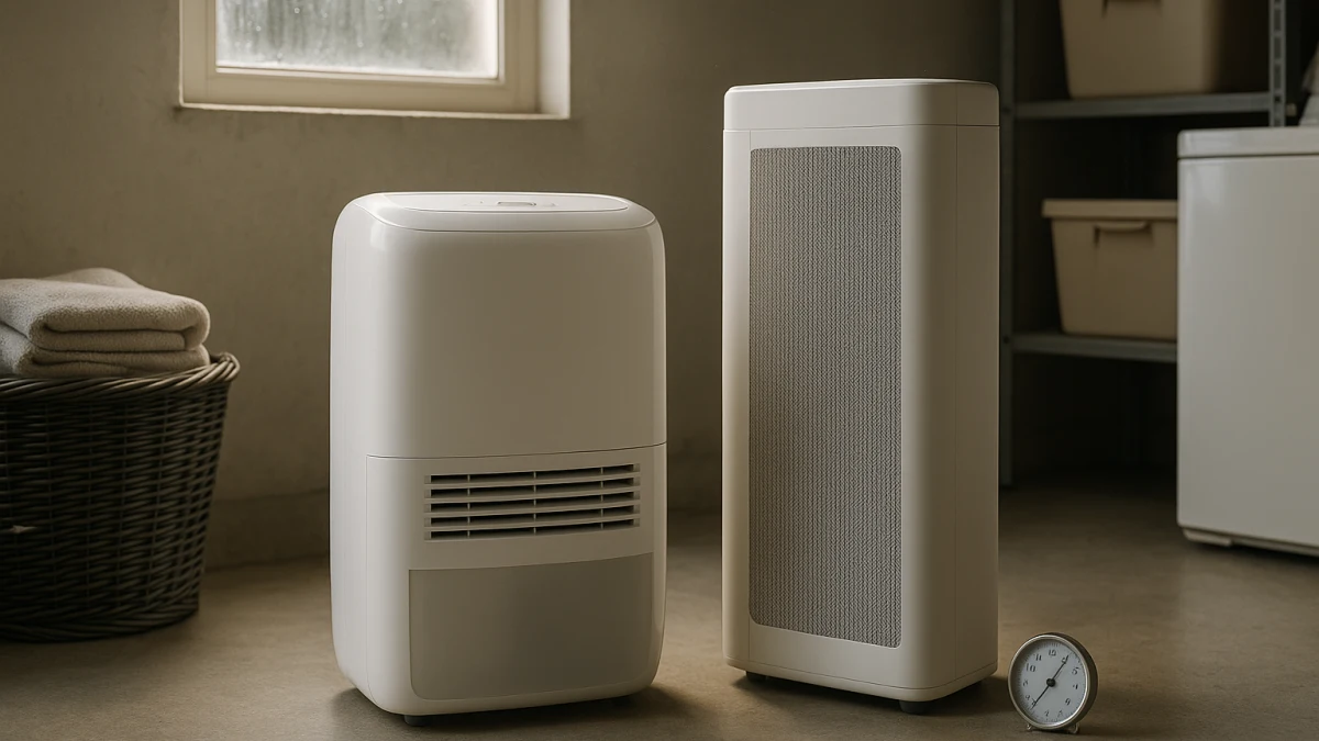 Dehumidifier vs Air Purifier for Musty Rooms