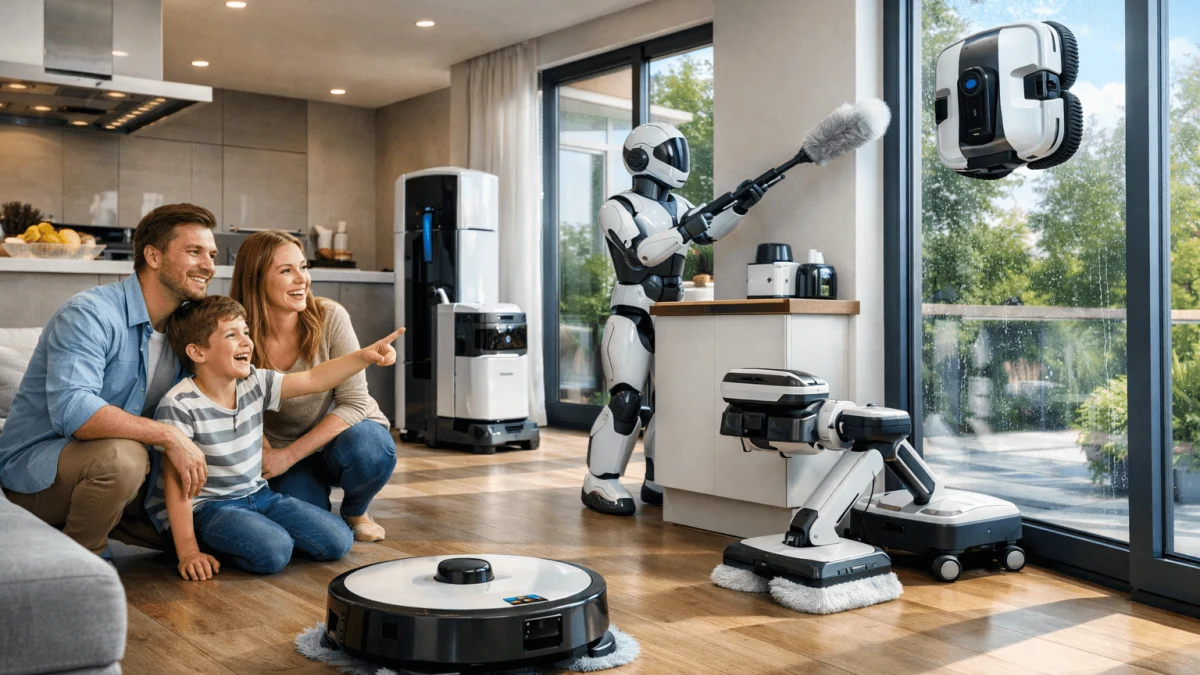 AI Home Cleaning Robots: Beyond Vacuuming
