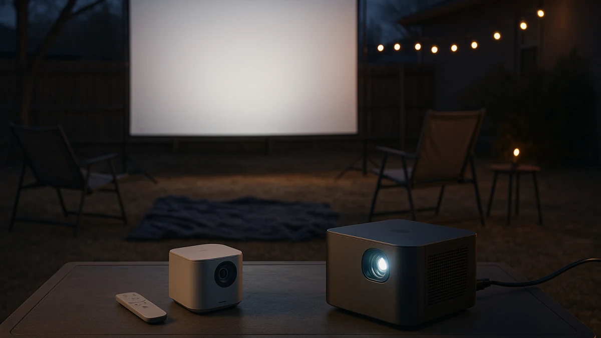 Smart Projectors for Backyard Movie Nights After Dusk