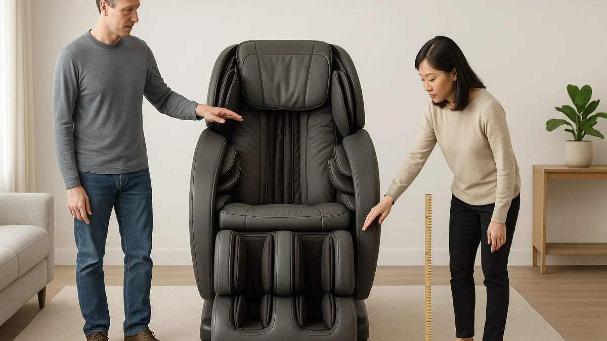 Massage Chairs That Fit Tall, Petite, and Mixed-Height Users