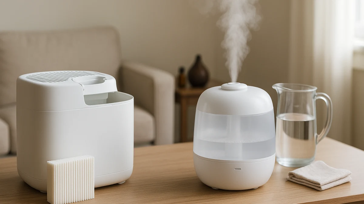 Evaporative vs. Ultrasonic Humidifiers: Wick Filter or Visible Mist?