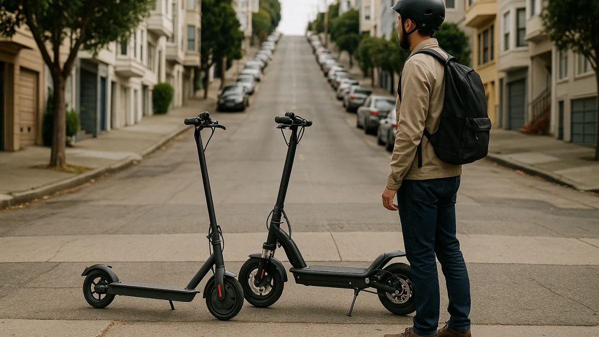 Best Electric Scooters for Hills and Steep Streets