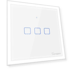3 Gang Smart WiFi Wall Light Switch with Google Home/Alexa — Smart Home Modules, Sonoff