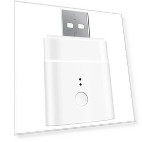 Micro USB Smart Adapter with Wireless App Control and Voice Assistant — USB, Sonoff