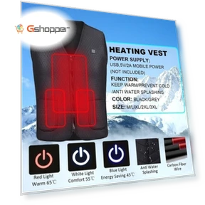 Smart Heating Vest with USB — Wearable Accessories