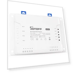4 Gang WiFi Smart Switch with 3 Working Modes — Smart Home Hubs & Controllers, Sonoff