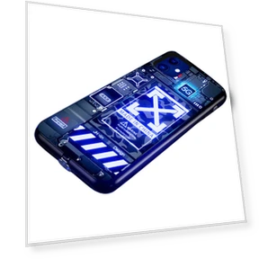 Voice-Activated Luminous Phone Case for iPhone 14 — Mobile Devices & Accessories, Other