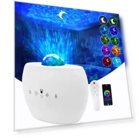 Smart Galaxy Projector Starry Light Lamp — Home Theater Projectors