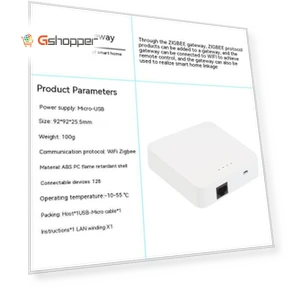 Wireless Remote Control Smart Home Gateway — Smart Home Hubs & Controllers, Tuya