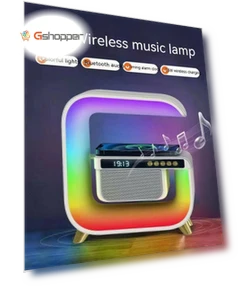 Big G Smart Stage Light Bluetooth Speaker with Colorful Atmosphere Light — Portable Audio