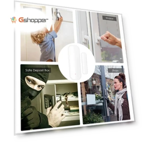 Wifi Door Magnet Smart Sensor with Alexa Compatibility — Smart Home Security, Tuya