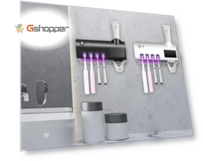 Smart UV Sterilizing Toothbrush Holder — Travel Toothbrush Holders