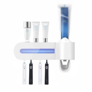 Ultraviolet Toothbrush Sterilizer with Wall Mount
