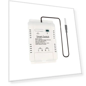 WiFi Smart Temperature Switch with Real-Time Energy Monitoring — Home Climate Control, Tuya