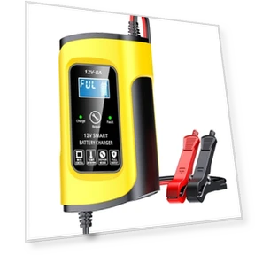 12V8A SUV Car Motorcycle Intelligent Repair Type Lead-acid Battery Charger — Chargers, FOXSUR