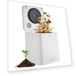 Smart Countertop Composter 5L Food Recycler — Composting Bins, VEVOR