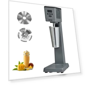 375W Electric Milkshake Maker with Stainless Steel Cup — Stand Blenders, VEVOR