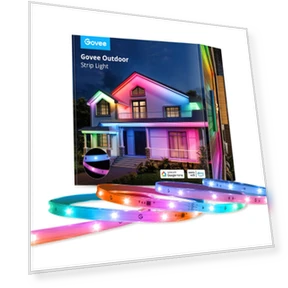 Wi-Fi RGBIC Outdoor Strip Lights — String Lights, Govee