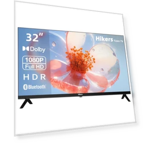 32" TV — Television, Hikers