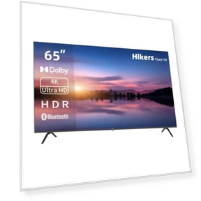 65" TV — Television, Hikers