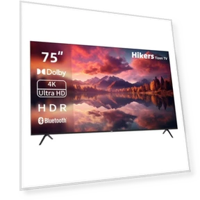 75" Smart TV — Television, Hikers