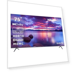 75" TV — Television, Hikers