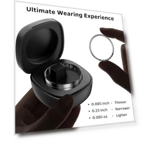Smart Health Ring - Waterproof Fitness Tracker with Sleep Monitoring — Smart Rings, Emerhome