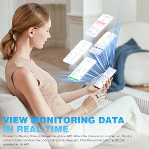 Smart Ring with Sleep and Step Tracker, IP68 Waterproof — Smart Ring, SSPATIOS