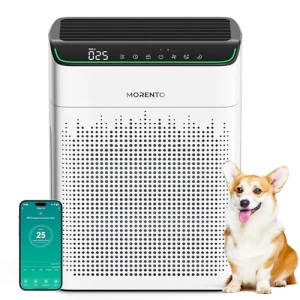 Smart Air Purifier for Large Rooms up to 1690 ft² with HEPA Filter — Air Purifier, MORENTO
