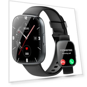 1.95" HD Touch Screen Smart Watch with Bluetooth Call, Fitness Tracker — Smartwatches, Puqo