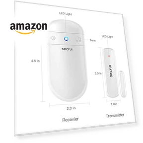 Wireless Door Chime with 500ft Range, 52 Chime Options — Kits