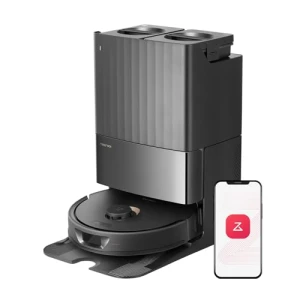 Robot Vacuum and Mop with Auto-Drying and Washing, 5500Pa Suction — Robot Vacuum, Roborock
