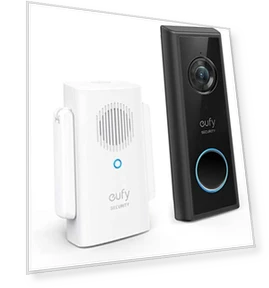 Wi-Fi Video Doorbell Kit, 1080p Resolution, 120-day Battery, No Monthly Fees — Kits, eufy