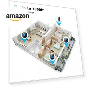 Wireless Doorbell Chime Kit with Mute Mode, 58 Ringtones, LED Strobe — Kits, PHYSEN