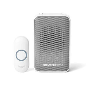 Wireless Doorbell with Strobe Light and Push Button, Honeywell Home