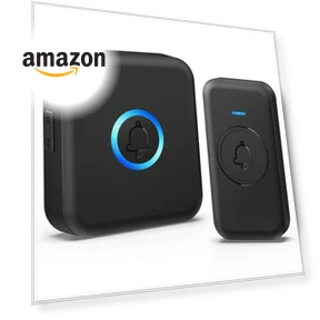 Waterproof Wireless Doorbell with 60 Chimes & Adjustable Volume — Chimes, FOVKSUC