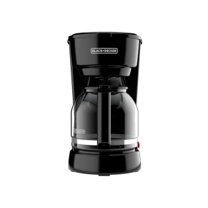 12-Cup Coffee Maker with Easy On/Off Switch, Non-Drip Carafe, BLACK+DECKER