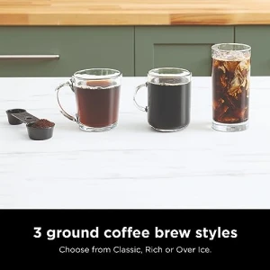 Espresso & Coffee Maker Barista System with Built-in Frother — Coffee Maker, Ninja